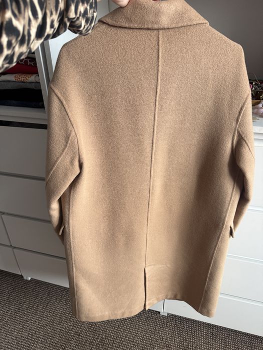 Palton Max Mara casmir cu lana, XS-S, impecabil