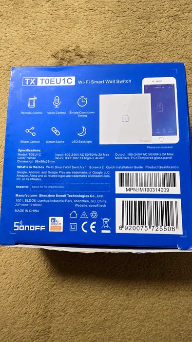 senzori temperatura  zigbee SNZB 02