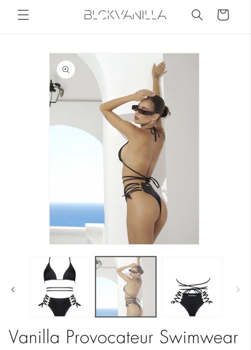 black vanilia бански