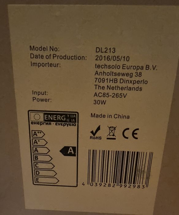 Индустриална LED лампа 30W