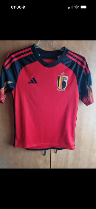 Tricou Fotbal Belgia 2022 Copii