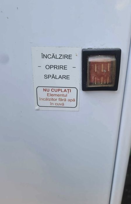 Mașină de spălat Tehnoton Spendid semiautomată cu încălzitor.NU TRIMIT