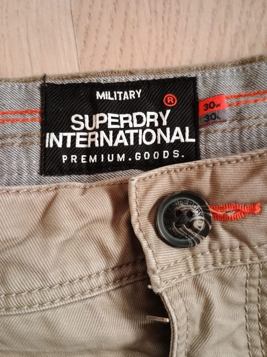 Pantaloni Suprdry Casual Military