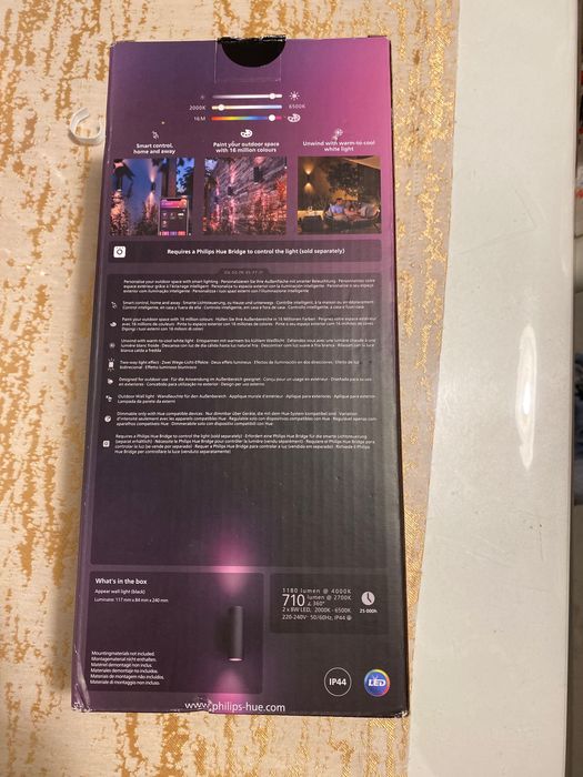 Philips Hue aplică exterior