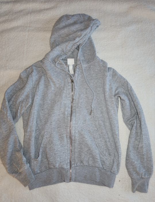 Дамски суитчър с качулка и цип H&M размер XS