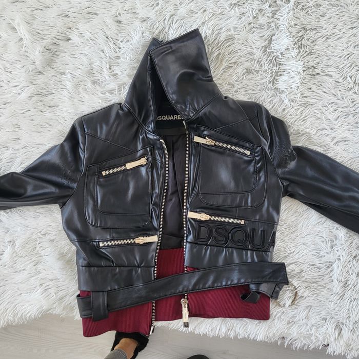 Дамско кожено  яке