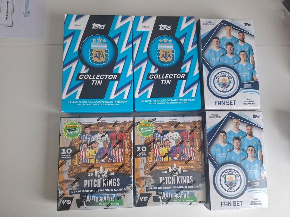 Topps / Panini футболни карти и стикери
