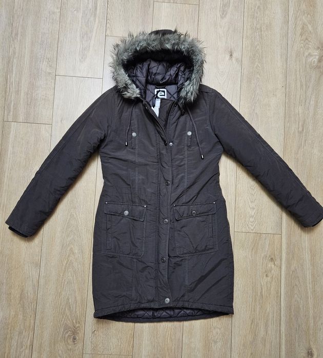 Кафяво дълго яке "Kenvelo" М