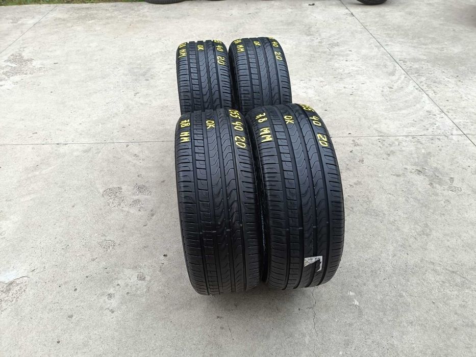 Doua anvelope vara 255 40 20 pirelli scorpion verde seal insid 7,8 mm