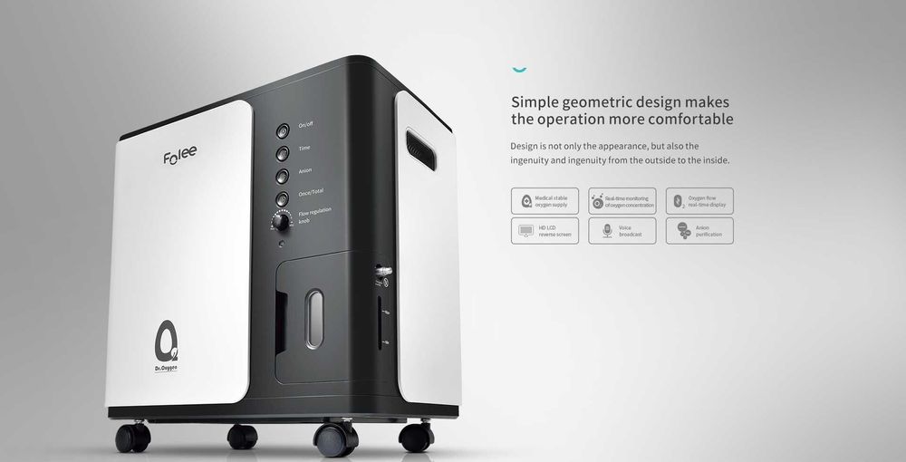 FOLEE кислородный концентратор почти новый 5 литров