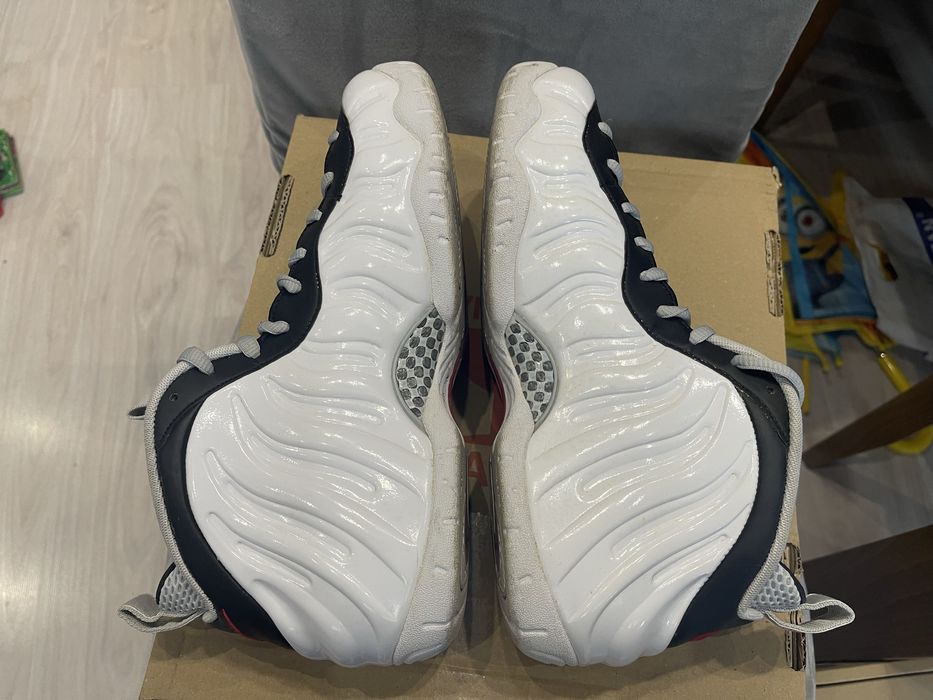 Маратонки Nike Air Zoom Foamposite Pro White Chrome Jordan Adidas NBA