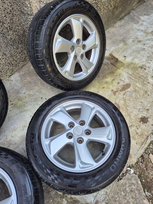 Летни гуми KUMHO 205/55 ZR 16 91W с лети джанти 16" за Кия, Хюндай
