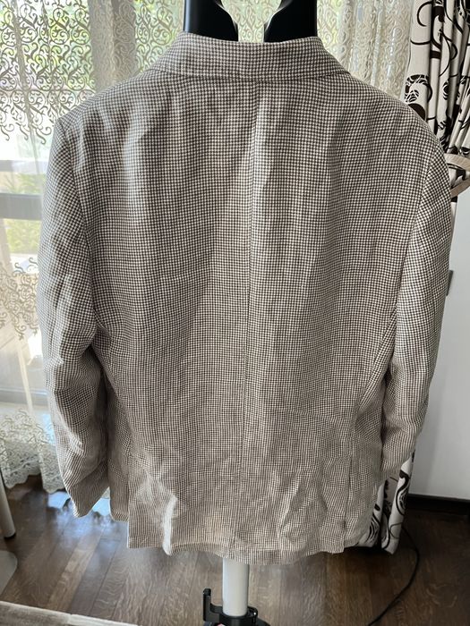 Sacou Massimo Dutti 50 extrafine linen