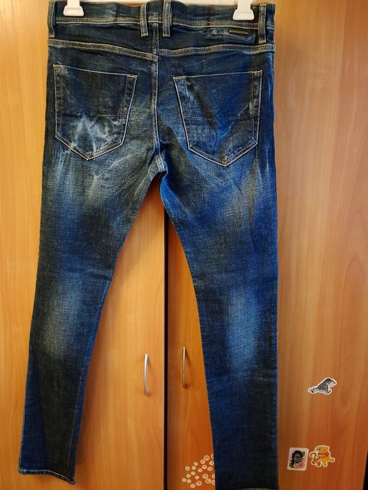 Дънки Diesel Tepphar мъжки като ново, тъмно-сини, размер 30/32