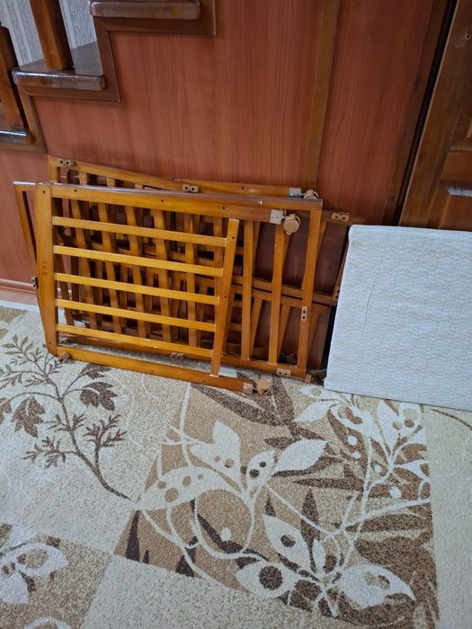 Манеж детский с люлькой