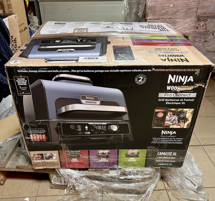 Грил Ninja Woodfire Pro Connect XL