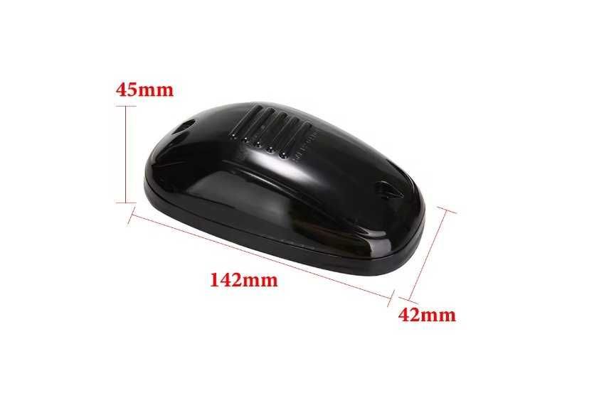 Set 5 lampi plafon, LED culoare galben, 12V