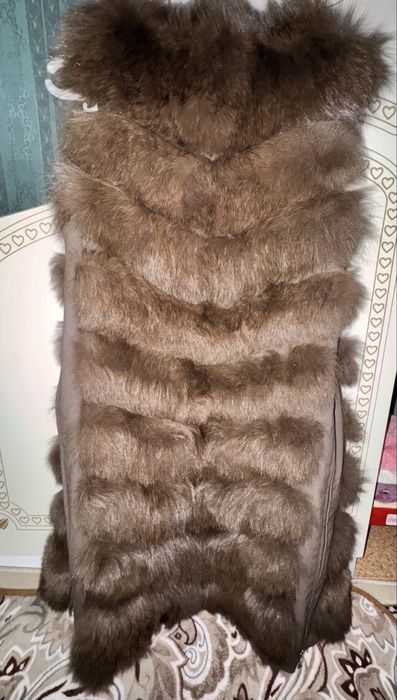 Норковая жилетка