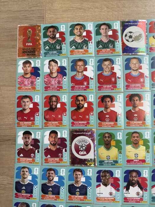 Fifa world cup stickers/Стикери на световното 2026