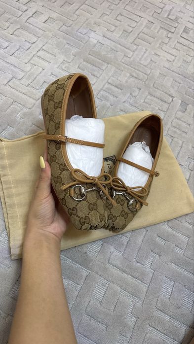 один в один люкс балетки Gucci