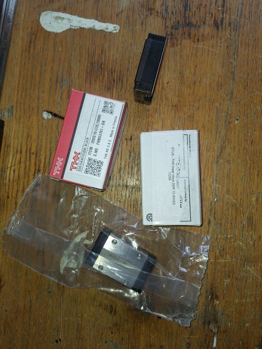 Ghidaje liniare THK SSR15 – șine + cărucioare CNC / automatizări