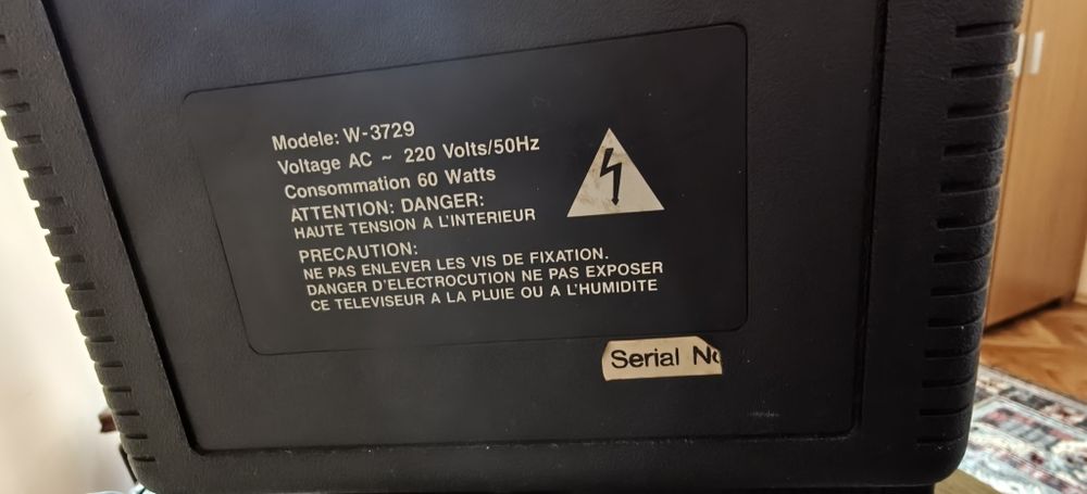 Телевизори Sharp 21H-SC и Euro feel W-3729