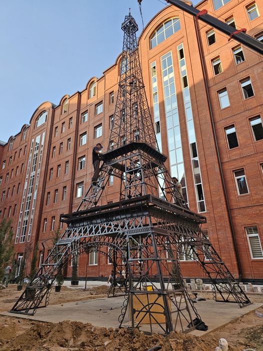 Дача агародга йасаб берамиз эйфел макетини