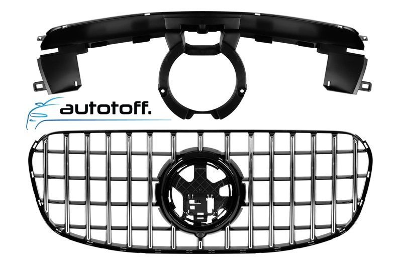 Grila compatibila cu Mercedes GLS X167 Facelift (2023+) model GT Panamericana