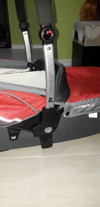 Landou bebe Giordani,roșu cu gri