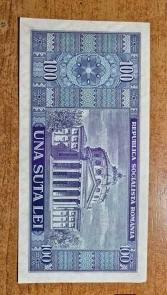 Bancnota 100 lei seria 1966