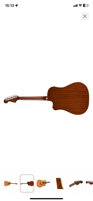 Гитара Fender Redondo Player Natural