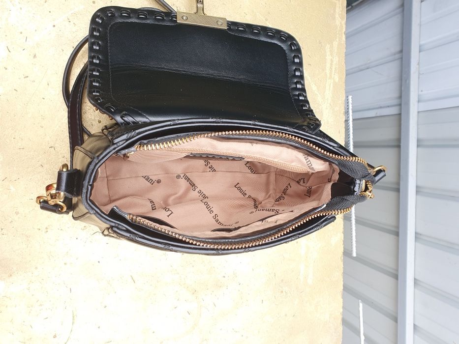 Geanta piele Louie Samani