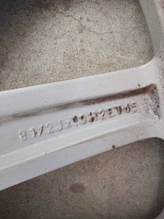 Jante aluminiu Audi A6 255/40/R19 /ET45