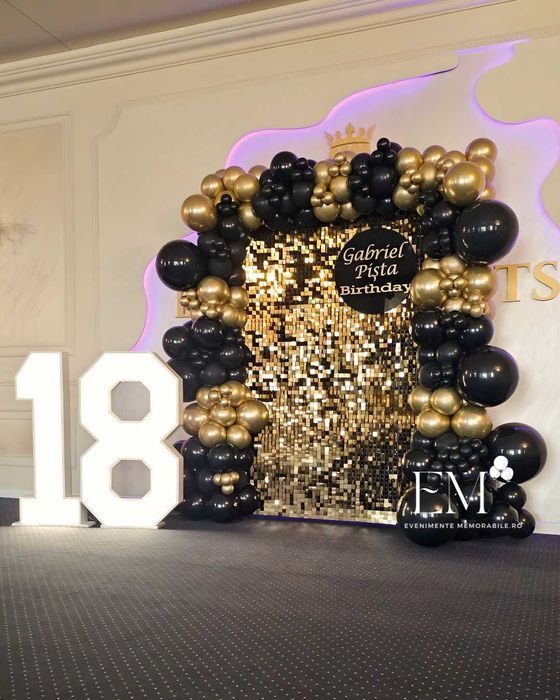 Aranjamente BALOANE 18 ANI / Photocorner / Baloane Arcada Majorat