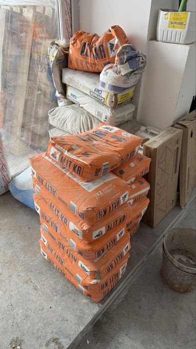 Остатки стройматериалов