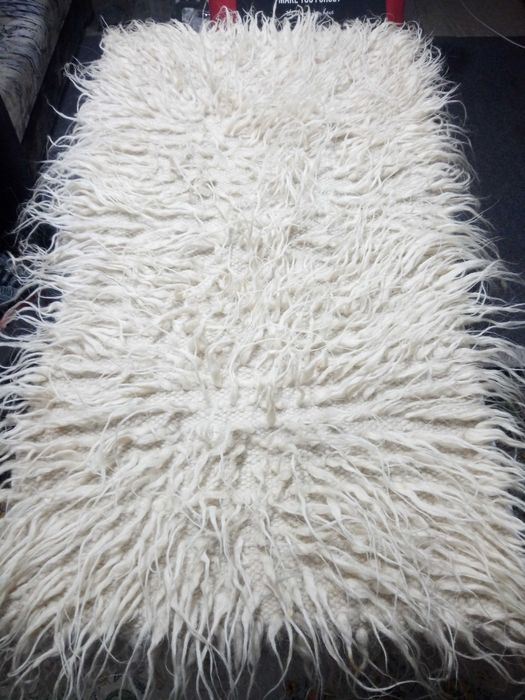 Carpete de perete, covor iuta si cerga de lànà f vechi lucrate manual