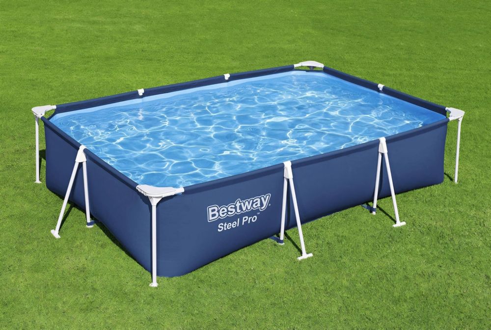 Piscina cadru metalic Bestway,dreptunghi,300×201×66 cm