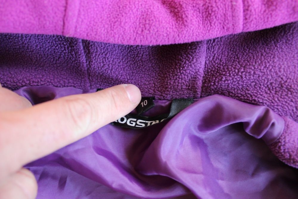 Geaca fleece copii munte/iarna SKOGSTAD - Norvegia, marime 10
