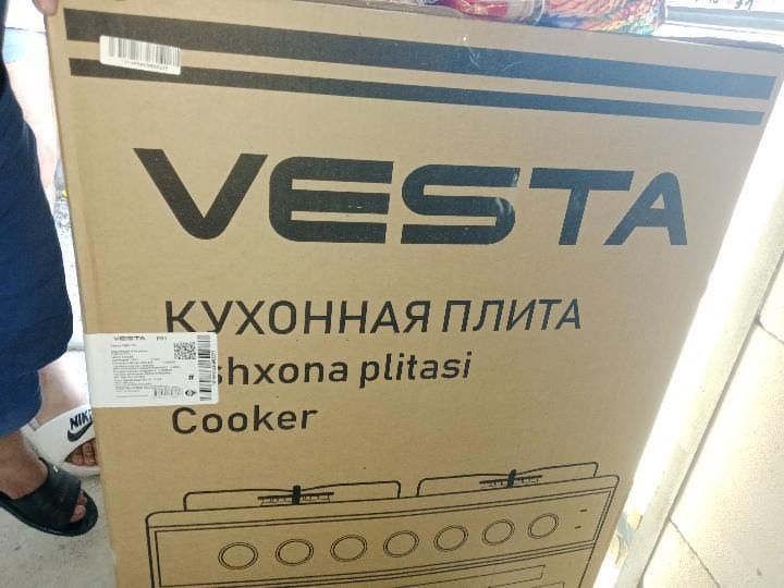 Gaz plita sotiladi umuman ishlatilmagan