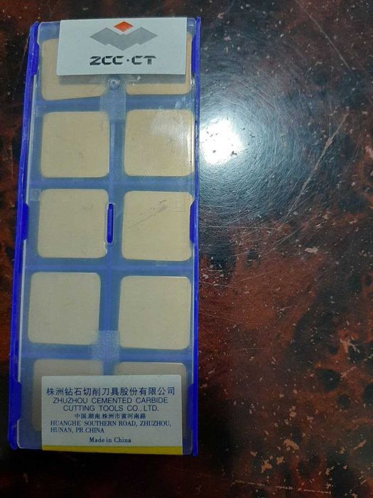 Твердосплавная пластина CNMG 120408-DM YBC252 ZCC-CT