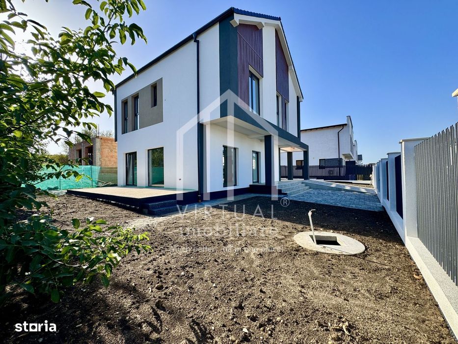Casa individuala cu 4 camere, 130mp utili+terasa (19mp) - Cisnadie