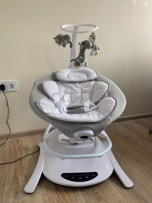 Електрическа бебешка люлка La Scala розова