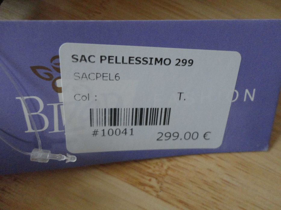 geanta Bizar Fashion (Just Cavalli) din blana si piele naturala