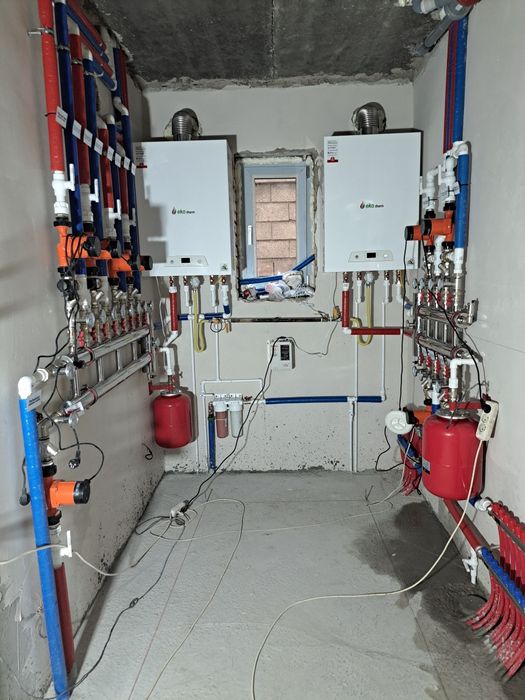 Сантехник,  Тёплый пол, монтаж отопления.