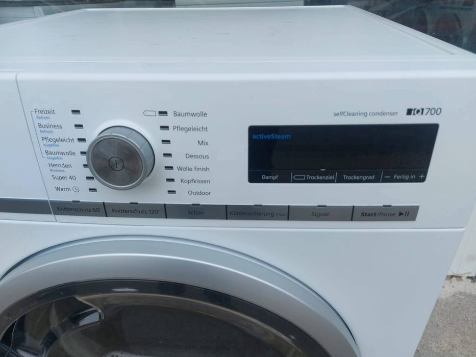 Сушилня Siemens IQ700 8кг А+++
Цена:380евро
Енергиен клас А+++
ActiveA