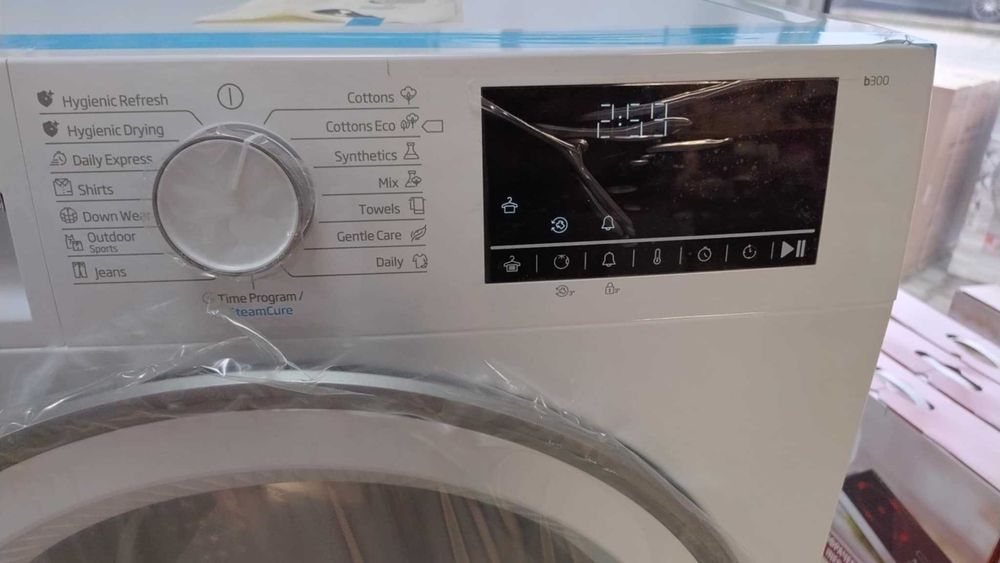 А++ Сушилня с термопомпа Beko-Беко 7 кг Slim SteamCure OptiSense