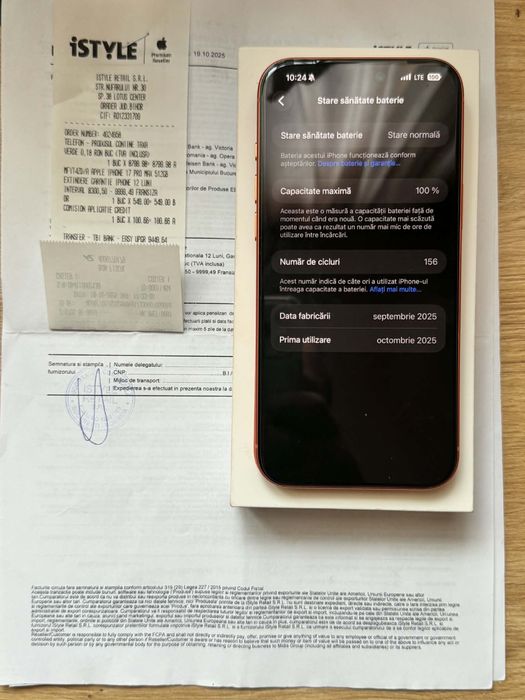 Iphone 17 pro max  512 gb /neverlocked /orange