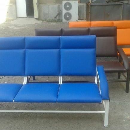 Диван в зал ожидания трёхместный .стул турон от и до