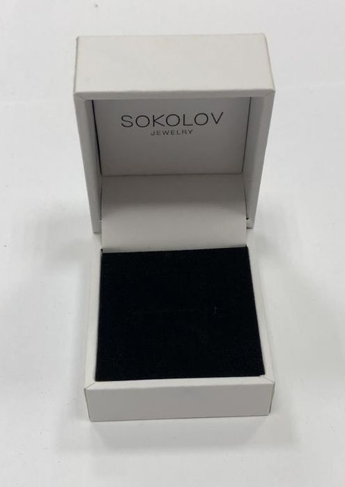 Серьги серебро с фианитами