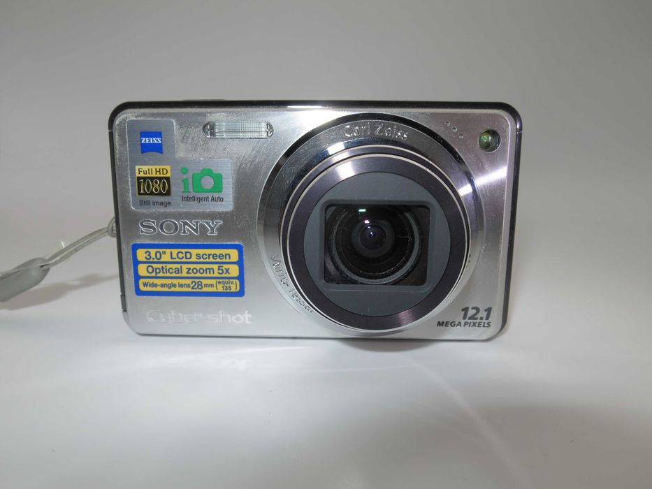 Sony Cyber-shot W290 компактен цифров фотоапарат, дигитална камера, оптика Zeiss супер качество, като НОВ, пълен комплект, работи отлично!